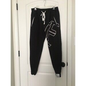 Equalnox Clothing Co. Men's Pride Jogger Pants Sweatpants Size L Black White